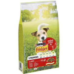 Friskies Суха храна за кучета MINI MENU говеждо