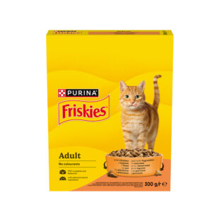 Friskies Суха храна за котки Пиле и Зеленчуци