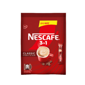 Nescafe плик 10+2 бр. 3в1 Класик