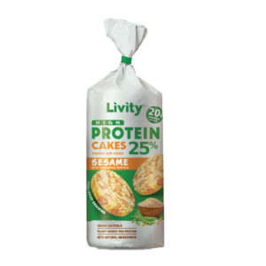Livity оризов протеинов кейк сусам 80 г